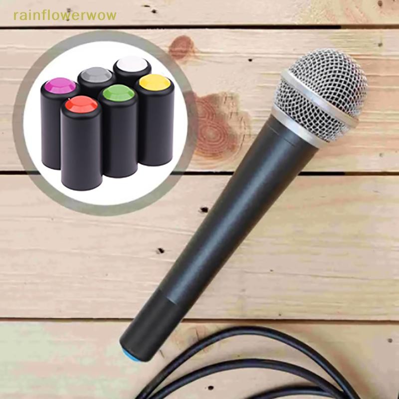 C & B 1 ชิ้นไมโครโฟนไมโครโฟนสกรูบนหมวกครอบคลุมชิ้นส่วนสําหรับไมโครโฟนไร้สายแบตเตอรี่ PGX24SLX24 PG58