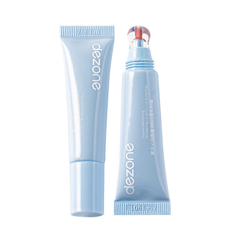 DEZONE   ลิปกลอส มอยส์เจอร์ไรซิ่ง ลิป เอสเซ้นส์ ไฮไลท์ ไฮเดรชั่น แอนด์ ไวท์เทนนิ่ง