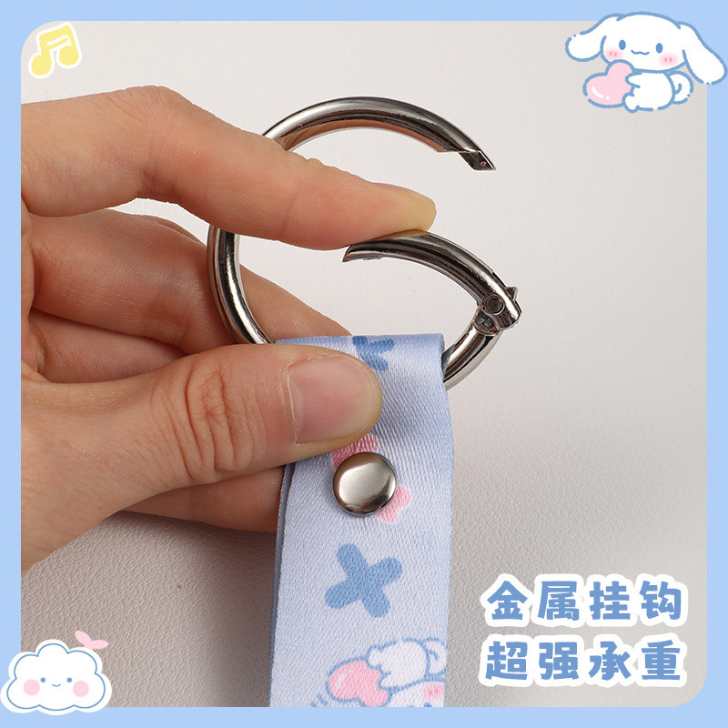 [ใหม่] การ์ตูน คุโรมิ กระเป๋าเดินทางสายตะขอภายนอกเดินทางแบบพกพาความปลอดภัยแก้ไขสายรัดกระเป๋าเป้สะพายหลังสายรัดหัวเข็มขัดภายนอก - รูปที่ 7