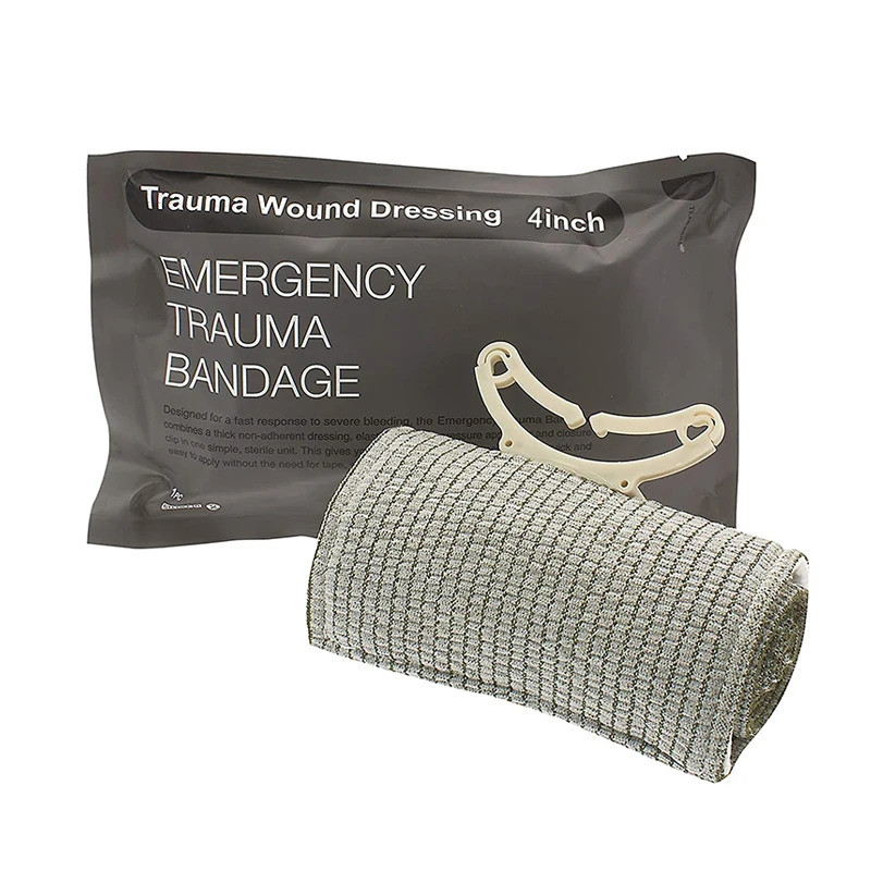 Emergency Israeli Bandage Medical Compression Bandage Tourniquet Wound Dressing หมันม้วนผ้าพันแผล Tr