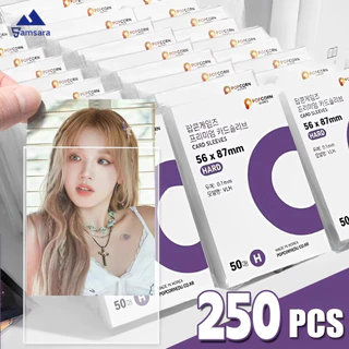 Clear Kpop Idol Photo Card แขนป้องกัน - กันน้ําสําหรับการ์ดสะสม - 58x89 มม. & 64x88 มม.คริสตัล Clear Protectors