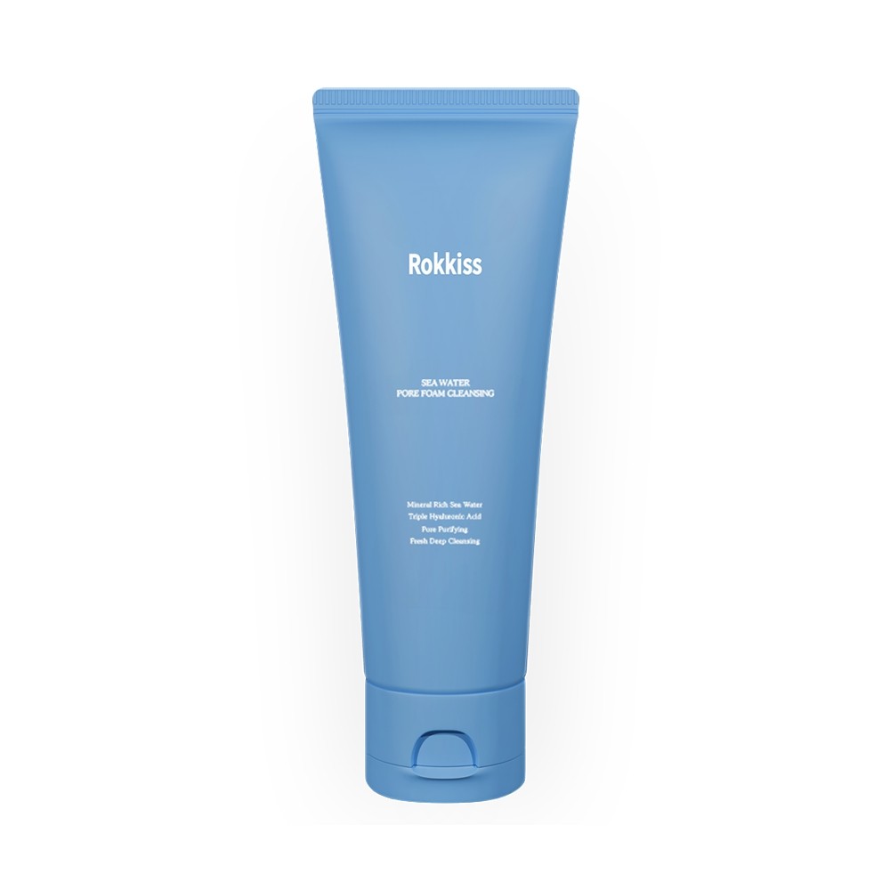Rokkiss Sea Water Pore Foam Cleansing 120ml