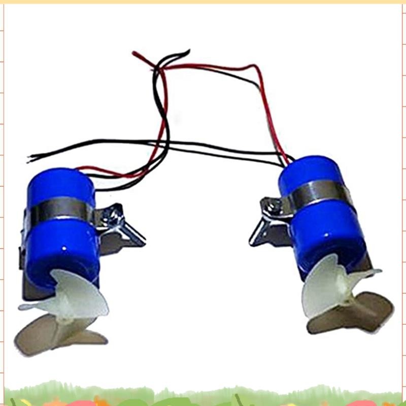 1 คู่ RC Jet เรือมอเตอร์ใต้น้ํา Thruster 7.4V 16800RPM CW CCW 3 ใบมีดใบพัดสําหรับ DIY Micro-ROV หุ่น