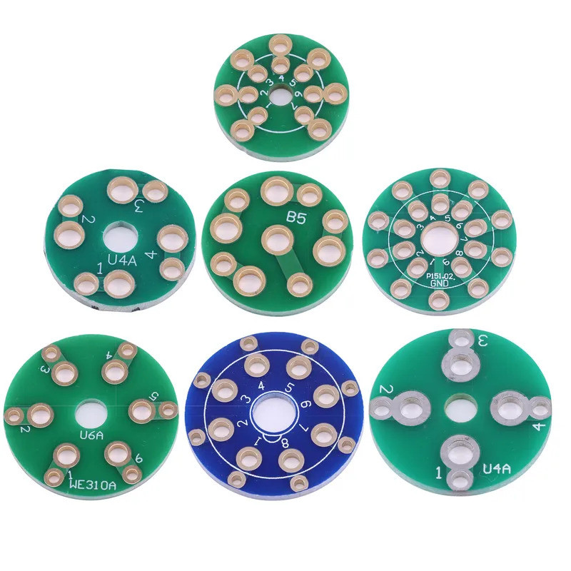 10PCS Converter Board PCB สําหรับ CMC EIZZ 2A3 300B 807 FU7 WE310A 6X4 6AQ5 6SN7 KT88 12AU7 ECC83 หล