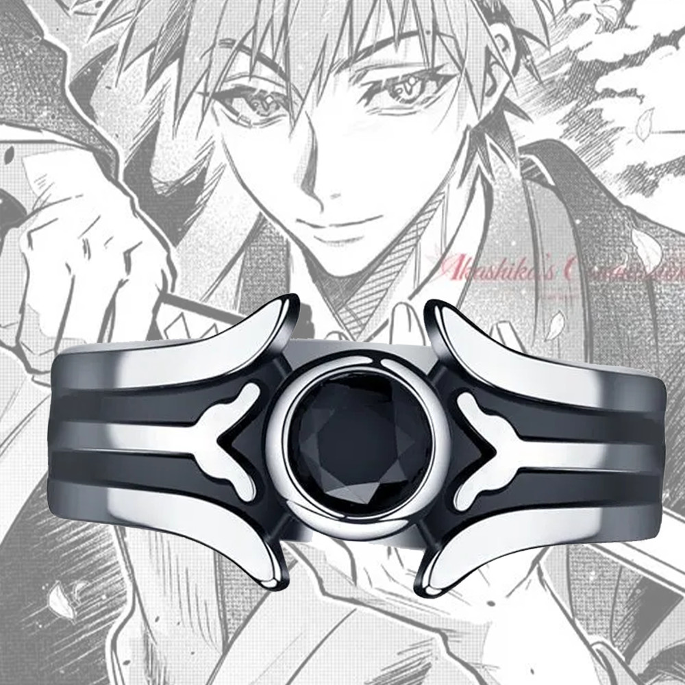 แหวนนิ้ว Kirito Theme จากเกมดาบศิลปะออนไลน์ ตกแต่งด้วย Rhinestone สไตล์ Cosplay ของขวัญสำหรับแฟนคลับ
