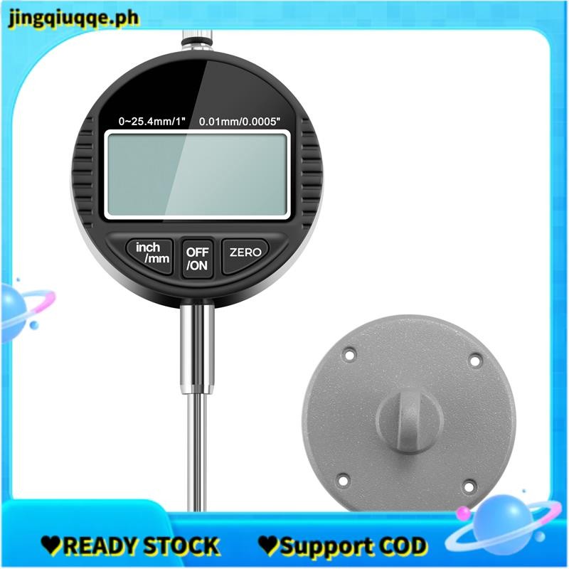ตัวบ่งชี้หน้าปัดดิจิตอล DTI 0.01 มม./.0005" ช่วง 0-25.4 มม./1" เกจวัดนาฬิกา