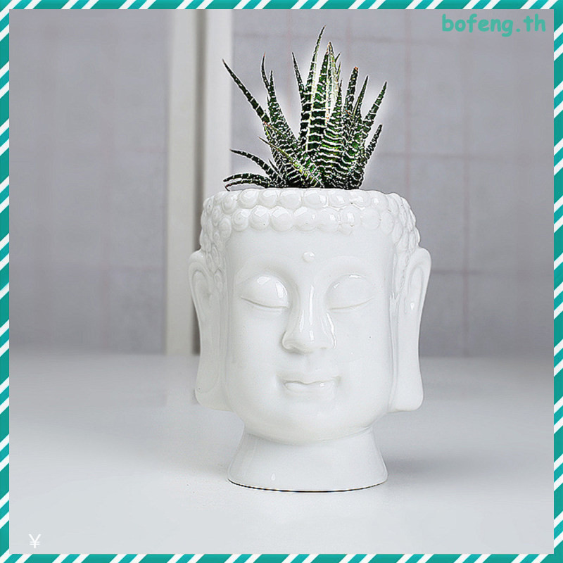 Elegant Buddha Plant Pot Fashion Ceramic Flower Pot Decoration Home For Succulents