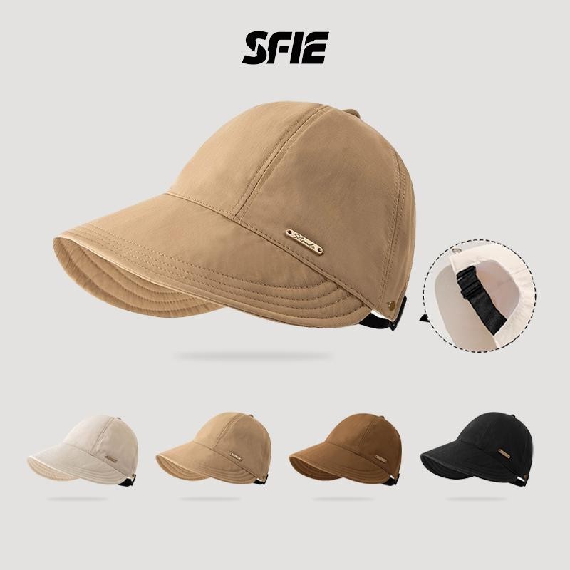 หมวกกันแดดผู้หญิง ป้องกันรังสี UV แห้งเร็ว พับได้ ปรับขนาดได้ เหมาะสำหรับชายหาดและกิจกรรมกลางแจ้ง