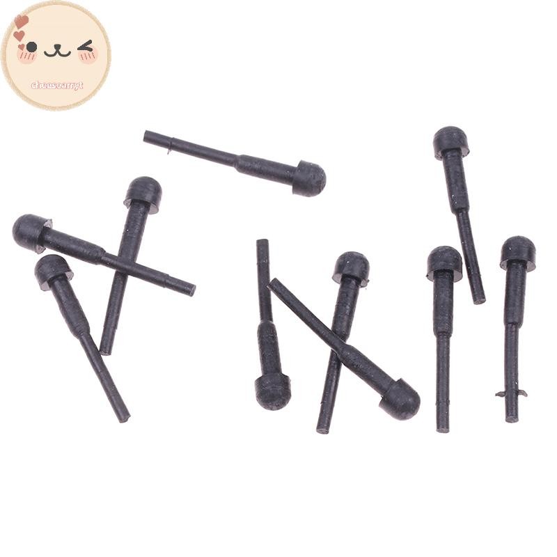 Chee 10 ชิ้นเปลี่ยนยางกันชนผมกรรไกรตัดผมกรรไกร Stopper สีดํา EN ราคา ถูกที่สุด ดีลบีเคเค