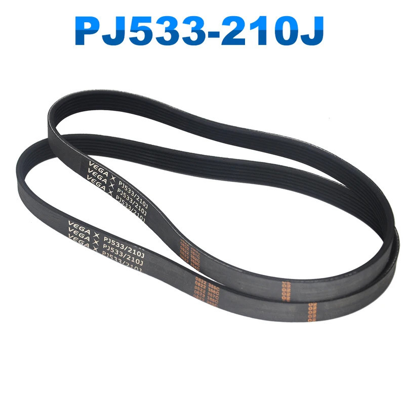 VEGA PJ533 210J V-Belt 3/4/5/6 ซี่โครงสําหรับ RC Machine เข็มขัดอะไหล่