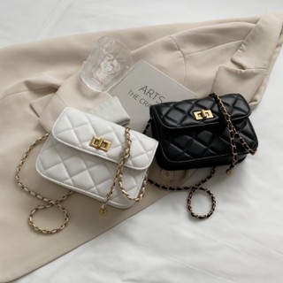 แฟชั่นกระเป๋า กระเป๋าสะพายข้าง สีทึบใหม่เวอร์ชั่นเกาหลีอินเท…