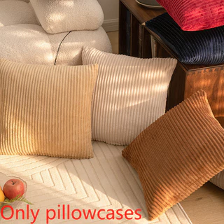 60x60 ซม. อ่อนนุ่มผ้าลูกฟูกหมอนครอบคลุม 45x45 ซม. ที่มองไม่เห็นซิปโยนหมอนครอบคลุมโซฟาตกแต่งบ้าน