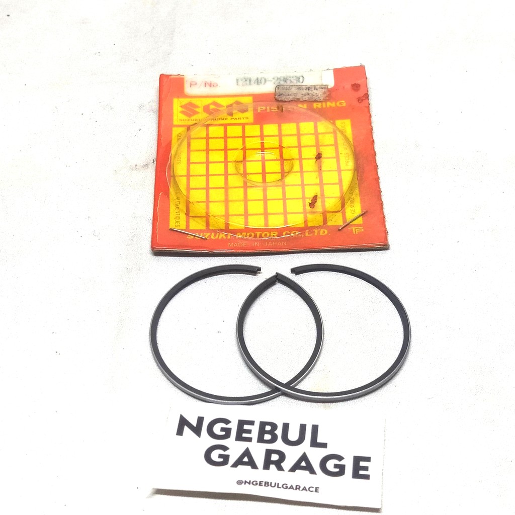 แหวนลูกสูบ TS100 GP100 OS STD SUZUKI 12140 28630 SGP JAPAN