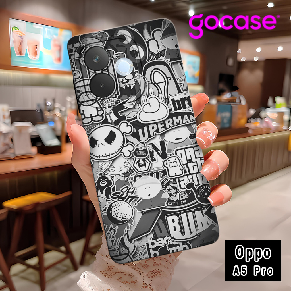 (UV 36) ยางยืดหยุ่น Softcase สําหรับ Oppo A5 Pro l Pro Camera l ปลอกล่าสุด l เคสสําหรับเด็กหญิงและเด