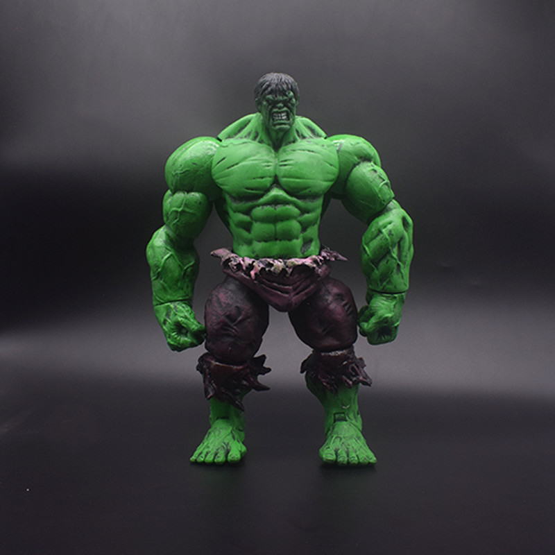 [qun] Marvel Marvel 25 ซม. Invincible Hulk Hulk พร้อมข้อต่อซีลเหล็กเคลื่อนย้ายได้อินเทรนด์เล่นรูปตกแ