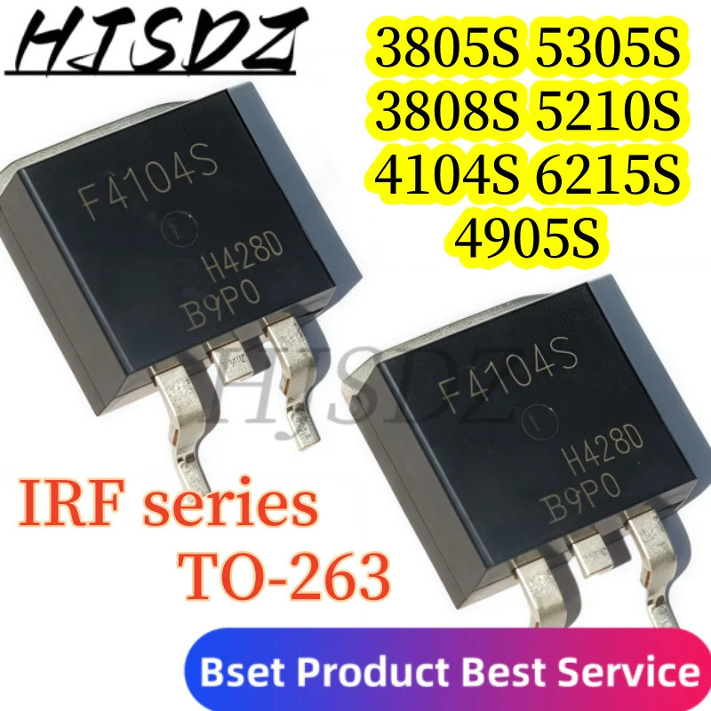 1-5PCS IRF3805S IRF3808S IRF4104S IRF4905S IRF5305S IRF5210S IRF6215S F3805S F4104S F5S F490-effect 