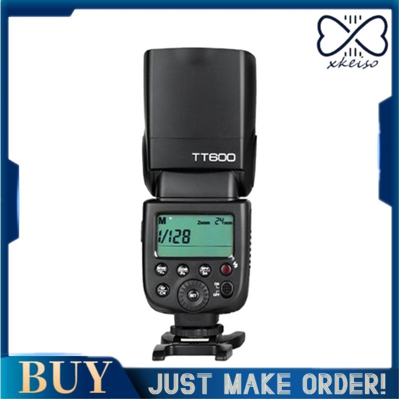 แฟลช 2.4G HSS TTL Wireless Master/Slave Camera Speedlite Flash สําหรับCanon TT600