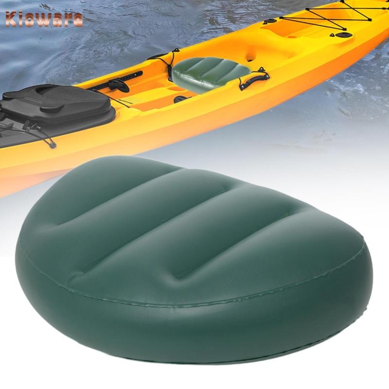 Kloware เบาะรองนั่งเรือเป่าลม PVC เหมาะสำหรับตกปลาและการตั้งแคมป์