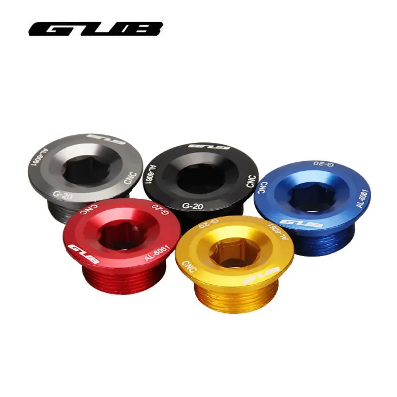 GUB Ultralight สกรูยึด Crank Arm Bolt CNC สำหรับ SHIMANO และ BMX Mountain Bike