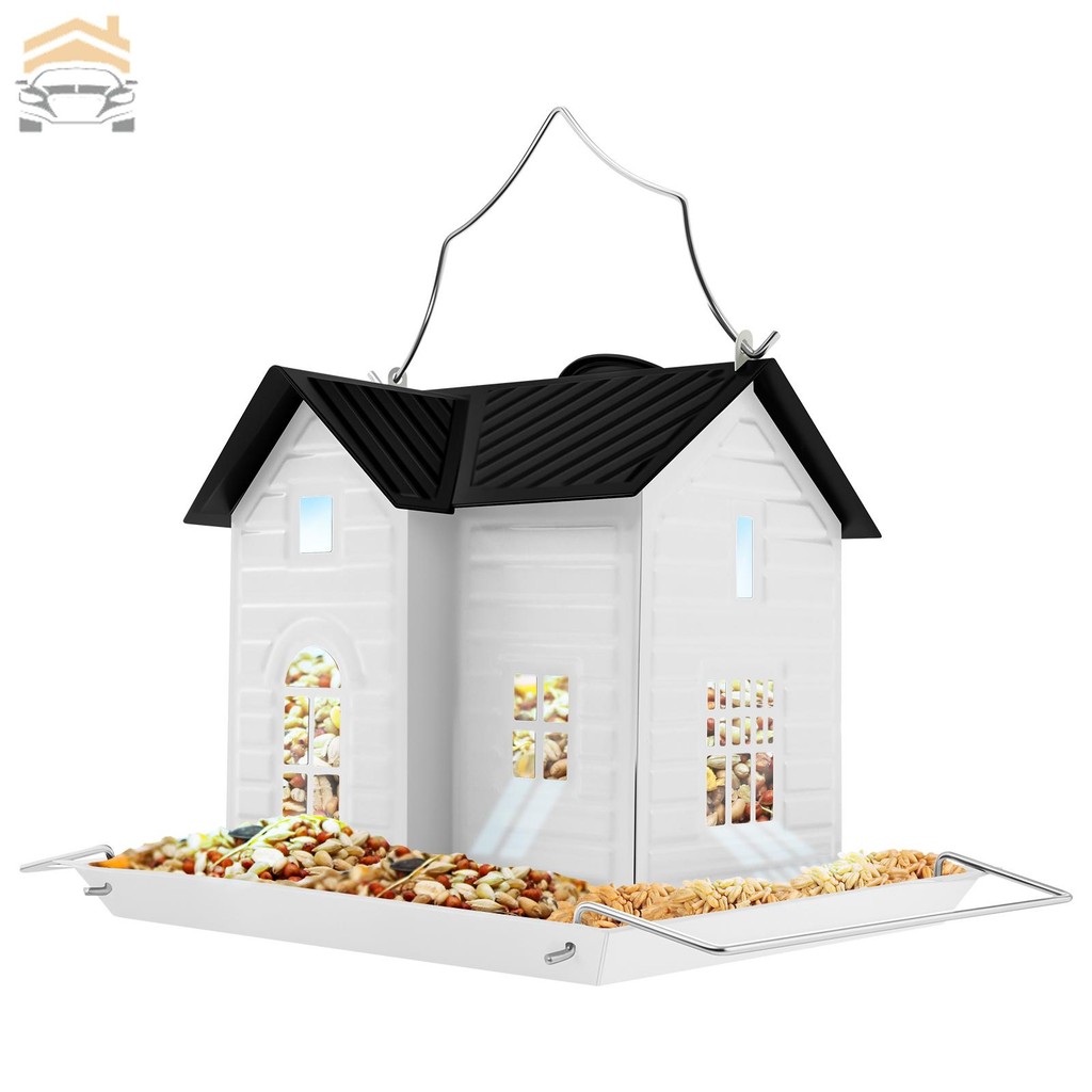 Hummingbird Squirrel Feeder แขวนโลหะ Bird House Feeder นําเสนอคนรักนก Gardener SHOPQJC1107