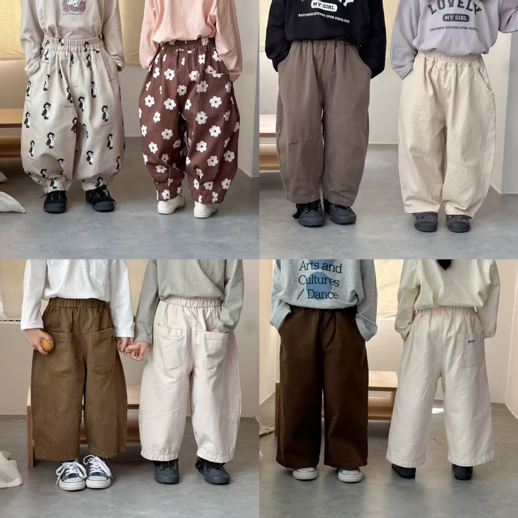 เสื้อผ้าเด็ก ชุดกีฬาเด็ก กางเกงมาเชเต้ลําลอง ใส่สบาย สําหรับเด็กชายและหญิง ฤดูใบไม้ผลิและฤดูใบไม้ร่วง - 0818