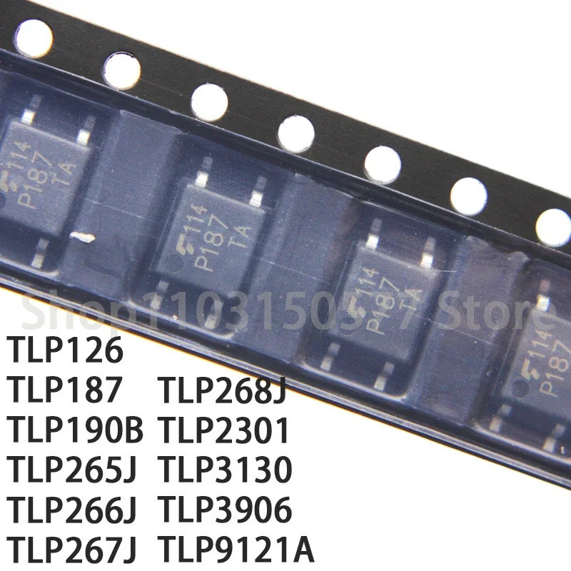 1-5PCS TLP126 TLP187 TLP190B TLP265J TLP266J TLP267J TLP268J TLP2301 TLP3130 TLP3906 TLP9121A SOP4 ช