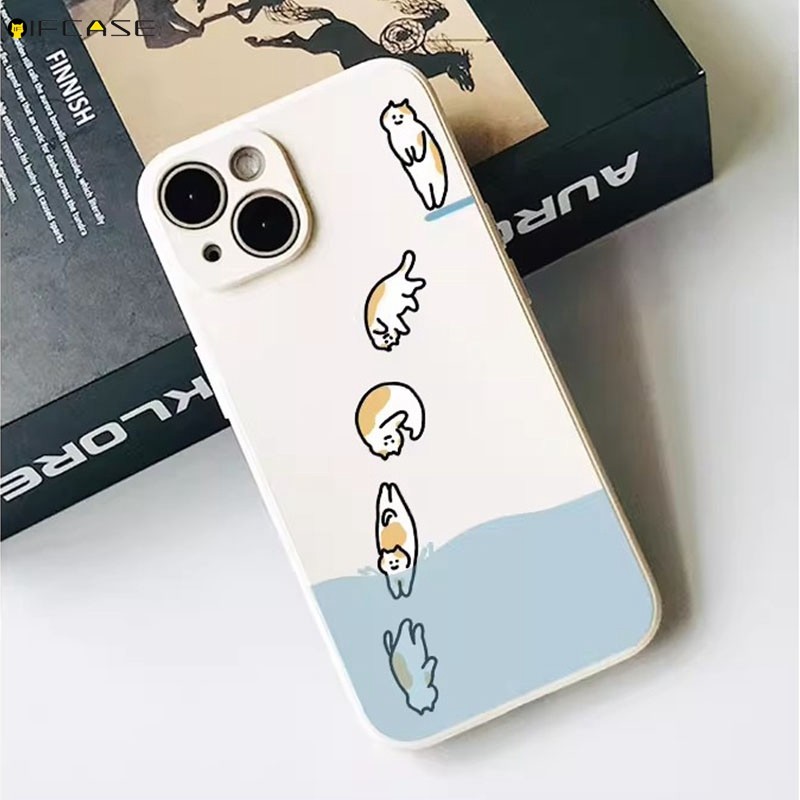 สําหรับInfinix Smart 9 8 Plus HD 6 5 2021 2020 iTEL P55 P37 P36 A50 5G 4Gเคสโทรศัพท์ตลกดําน้ําแมวน่า