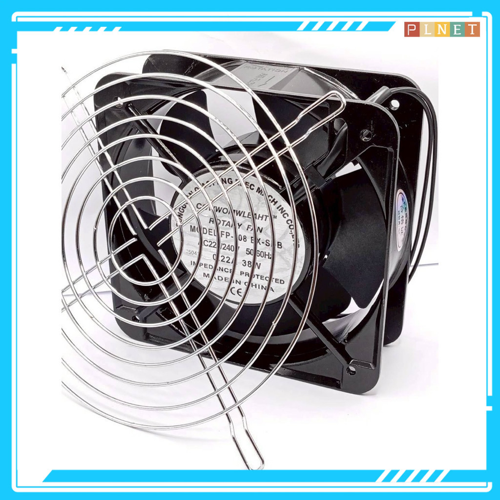 ร้านแนะนำ พัดลม พัดลม 6" +ตะเเกรง ไฟ220v สินค้าถ่ายจากงานจริงของทางร้าน   สินค้าพร้อมส่ง