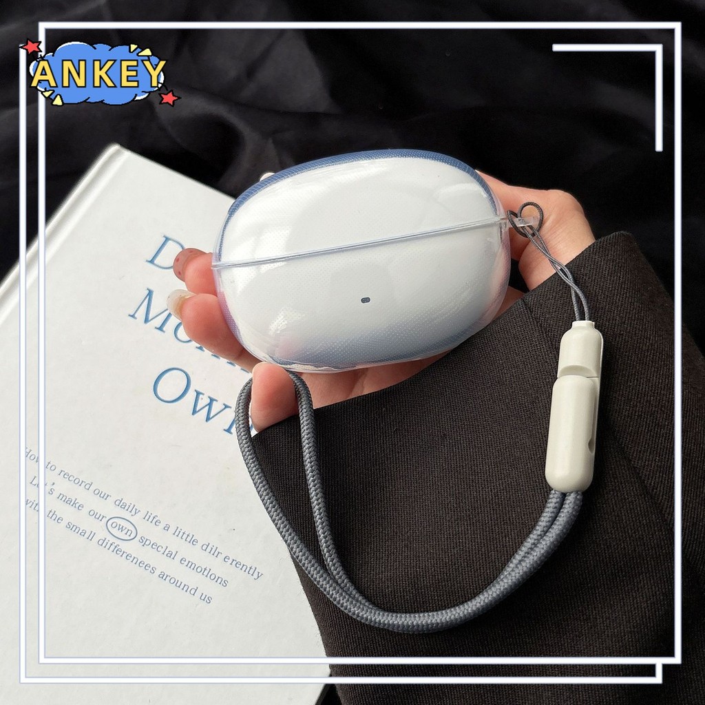 for UGREEN HiTune S5 Clear Earphone Case TPU Shell Transparent Headphone Cover Protective Cover