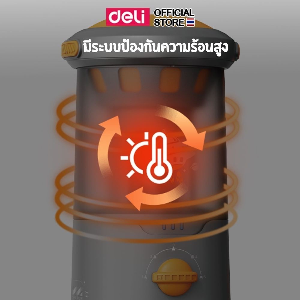 Deli เครื่องเหลาดินสอไฟฟ้า ไม่ต้องใช้มือจับ กบเกลาอัตโนมัติ Electric Sherpenner - รูปที่ 4