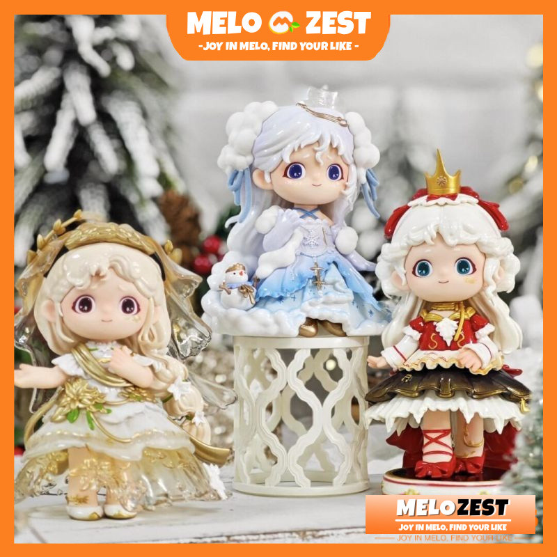 Genuine Heyone Joy Christmas Secret Ball Blind Box Girl Princess Doll Decoration Gift