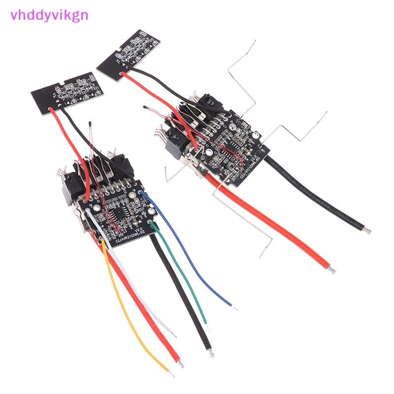 VHDD สําหรับ DCB200 20V เครื่องมือพลาสติกป้องกัน Li-Ion แบตเตอรี่ PCB ชาร์จป้องกัน Circuit Board สําหรับ 21700 TH