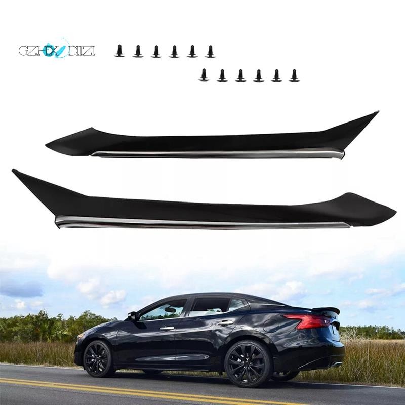 GzhxdiiziCar LEFT+RIGHTด้านหลังเสาMolding Trim Garnish Moldingสําหรับ2016-2023 78873-9DJ1A 78872-9DJ