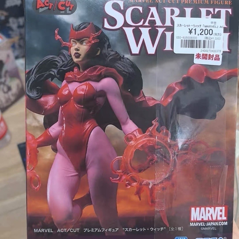 [สต๊อกพร้อม] สต็อกพร้อมใหม่เอี่ยม+Marvel+Scarlet Witch+Scenery+Figure+SEGA+SEGA+Scenery