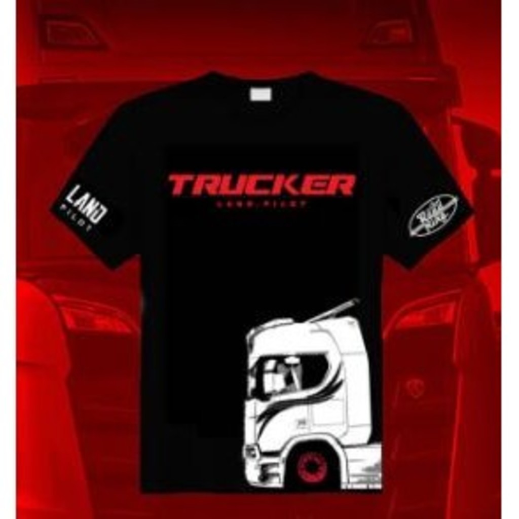 2025 Heavy Machine Truck Scania Tshirt เสื้อไมโครไฟเบอร์