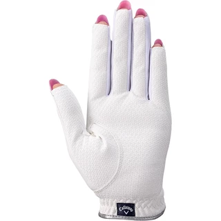 Callaway NAIL DUAL Women's Golf Glove – Both Hands, Fingertip Cut Model