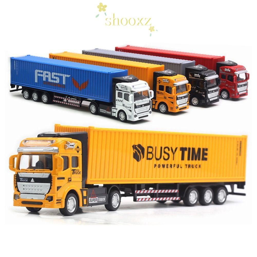 สฮูซ รถบรรทุกโลหะผสมDiecast,โลหะผสมไขลานรถของเล่นรุ่น,ขนส่งรถวิศวกรรมที่ถอดออกได้ดึงกลับรถบรรทุกเด็ก