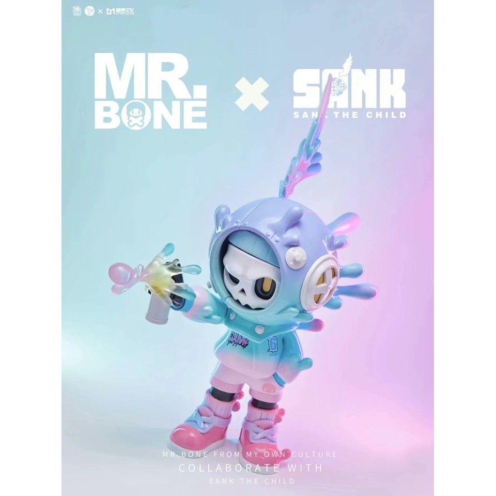 【พร้อมส่ง】 mr.bone Random Box Mr.Bone 【Street Player-Sonic】 กล่องสุ่มรับอุปกรณ์ตุ๊กตาและของขวัญตุ๊กต