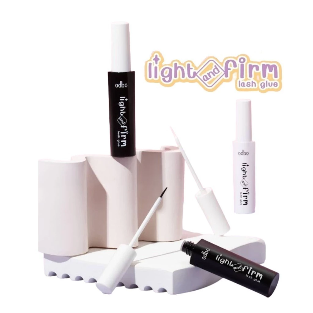 ♦️ของแท้·ส่งด่วน·ถูก♦️Odbo Light And Firm Lash Glue #OD8018 โอดีบีโอไลท์แอนด์เฟิร์มแลช กลู กาวติดขนตาปลอม x 1 ชิ้น dayse