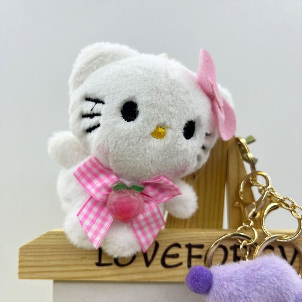 Uumir กระเป๋าถือ Hello Kitty กระเป๋าสะพายทรงสี่เหลี่ยมกันน้ํา กระเป๋าช้อปปิ้ง PVC ความจุขนาดใหญ่น่ารักผู้หญิง
