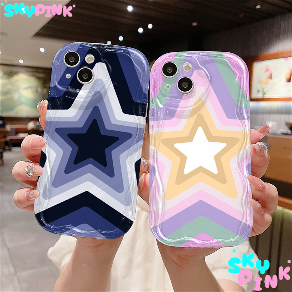 Star สีสําหรับ OPPO A16S A1K A36 A5S A16 A12 A3S A17K A15 A38 A94 A17 A18 A57 A9 A31 A53 A5 A56S A55