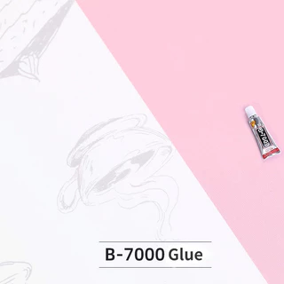 ขายร้อน 10 ชิ้น B7000 กาวอเนกประสงค์กาวที่แข็งแกร่งกาวเหลวโปร่งใสสําหรับ Rhinestone