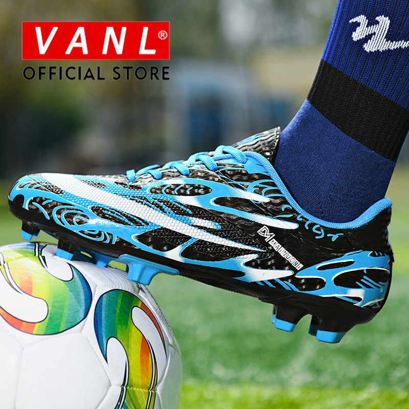 VANL🚚24 ชั่วโมง พร้อมส่งจากไทย【รองเท้าสตั๊ด รองเท้าฟุตซอล : 31-43】 ผู้ใหญ่/เด็ก AG Soccer Shoes