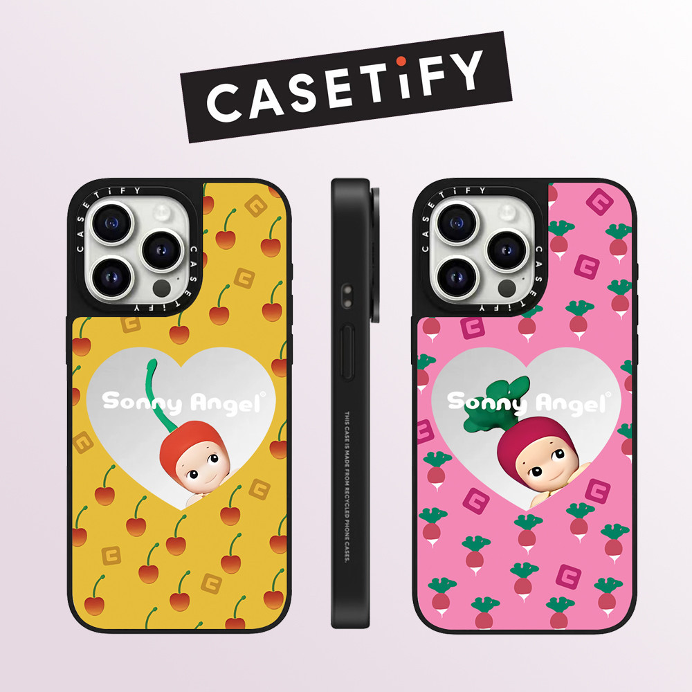 Drop proof CASETIFY เคสโทรศัพท์สําหรับ iPhone 16promax 16pro Plus 15promax 15pro 14promax 13 13promax พิมพ์ด้านข้างเคสแข็ง Sonny Angel 12 12promax กรณี iPhone 11 กรณีคุณภาพสูง