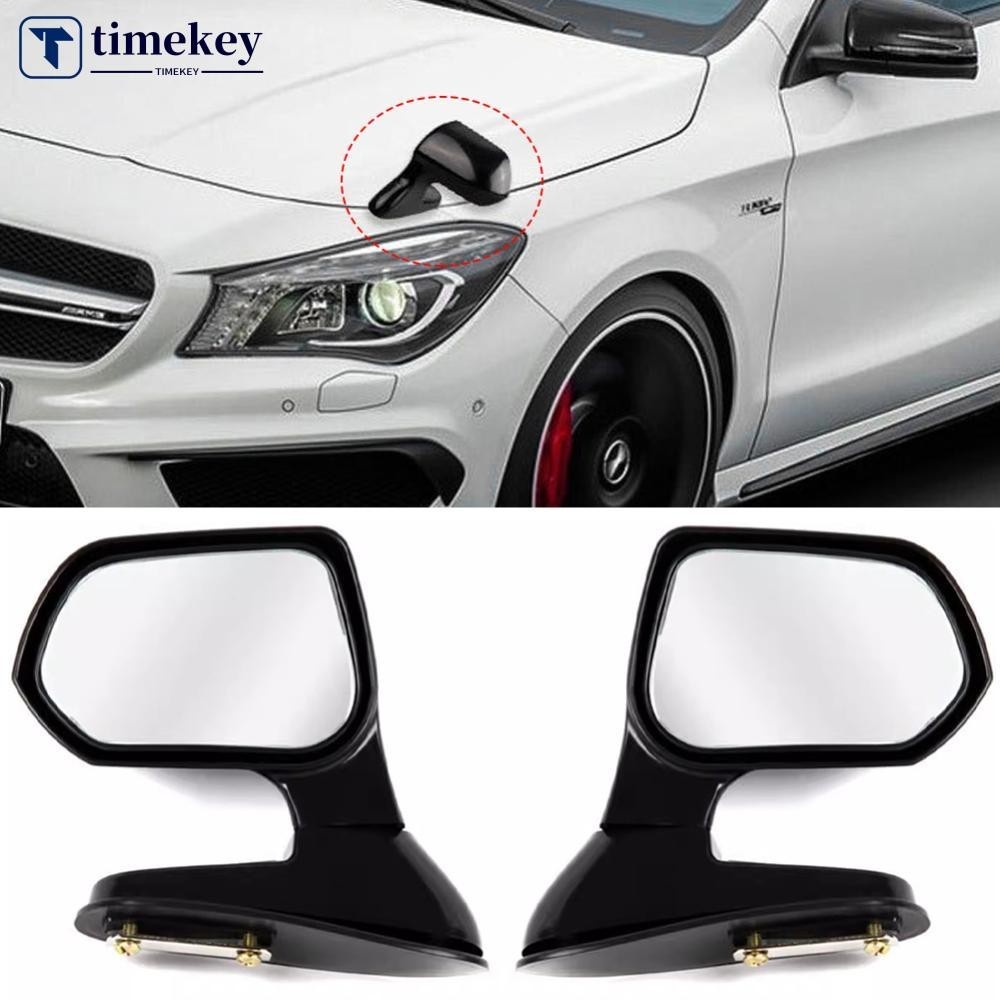 Timekey Universal รถ Hood ด้านข้างกระจกมองหลังปรับมุมกว้าง Blind Spot กระจกเสริมขวาซ้ายสําหรับ SUV/รถบรรทุก K9V5