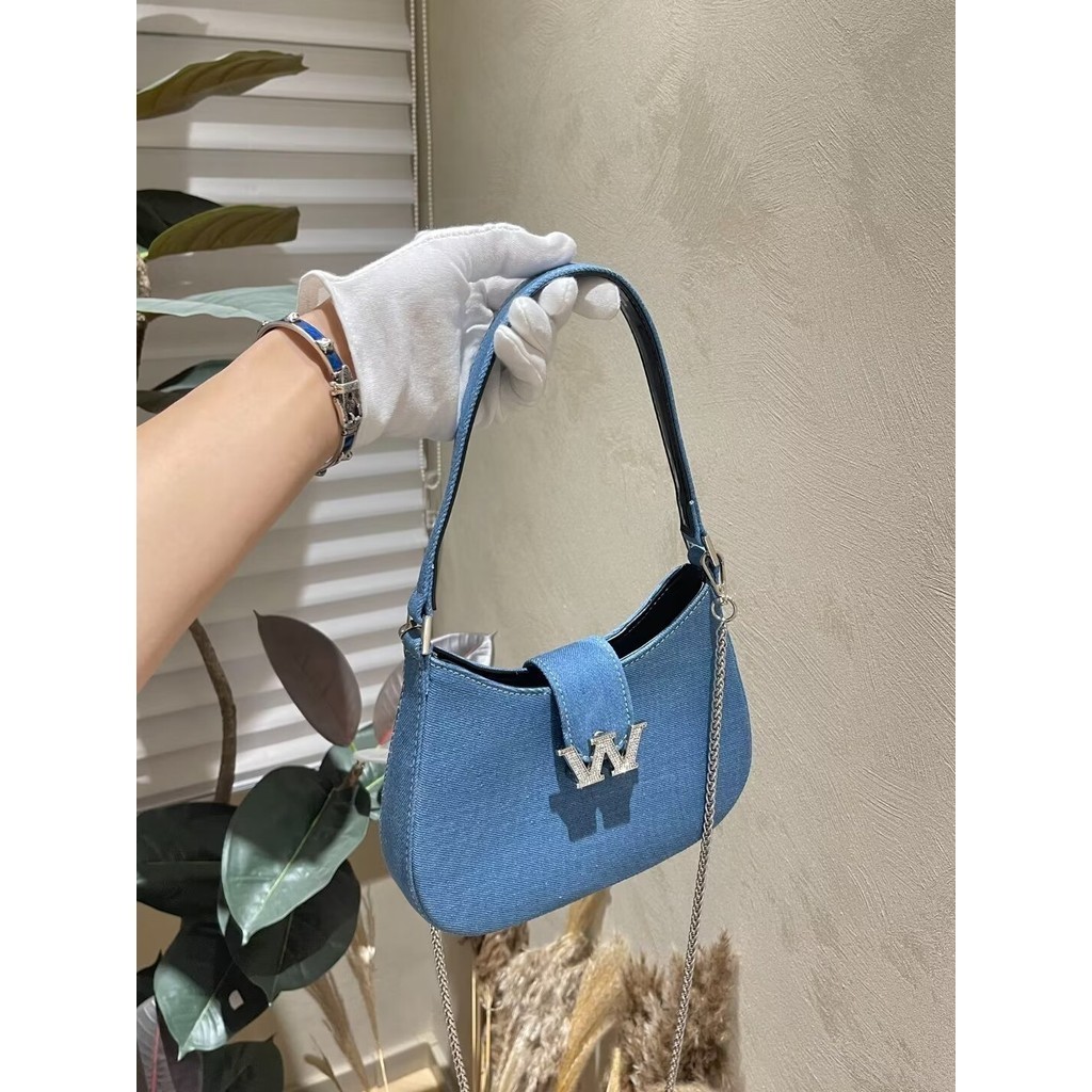 Lv Fashion Single Product Denim Underarm Bag Female Bag