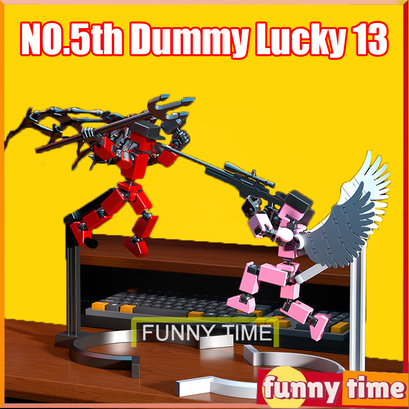 [ในสต็อก] 5th.dummy Luck 13 ตุ๊กตาใหม่ Unzipable artifact 3D การพิมพ์ joint man บุคลิกภาพประกอบของเล่นของขวัญ