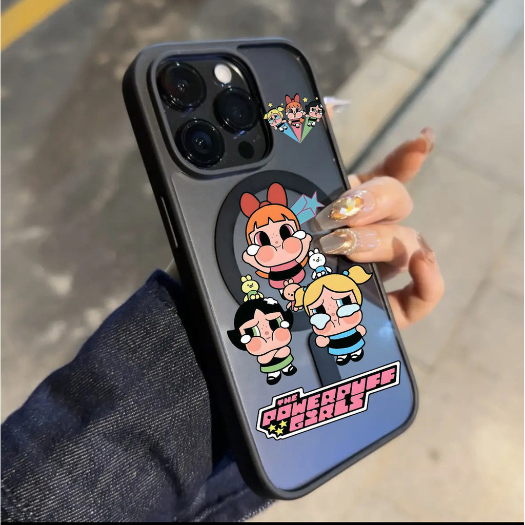 เคส แม่เหล็ก ชาร์ได้ เคสกันกระแทก เคสสำหรับ ไอโฟน iPhone 15 14 13 12 11 Pro Promax 15PROMAX เคสโทรศัพท์ ลายการ์ตูน