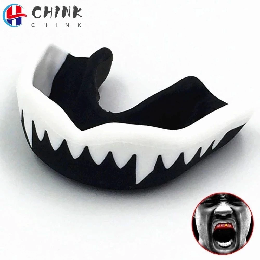 Chink Mouth Guard Rugby ความปลอดภัยเชิงปฏิบัติ ศิลปะการต่อสู้ ยิม ฟิตเนส ฟุตบอล มวยไทย ฟันยาง