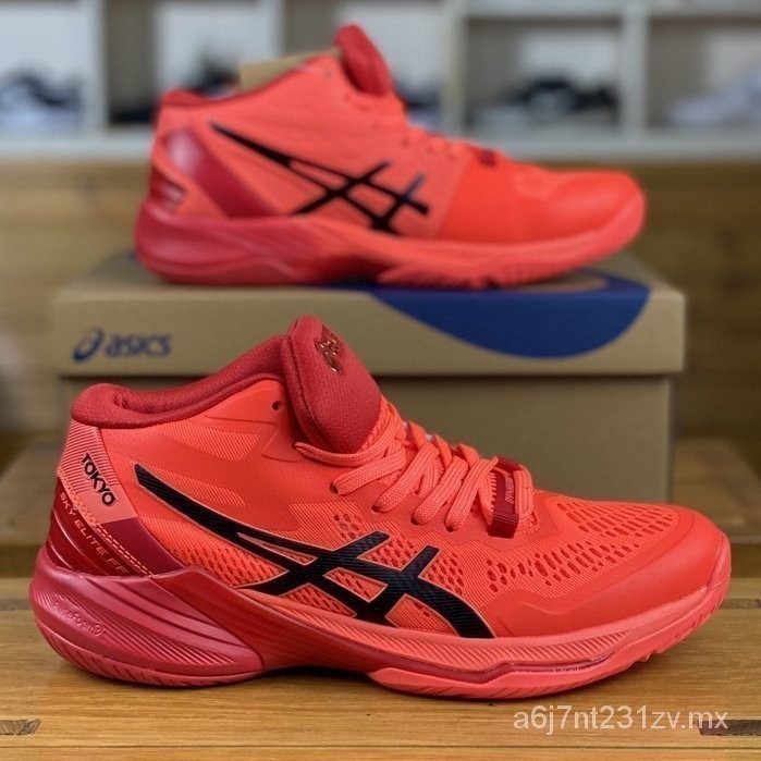 Asics 2024 Asics Sky Elite FF วอลเลย์บอลรองเท้าผู้ชาย9สี Sky Elite FF 2รองเท้าวิ่ง Anti-SLIP shock a